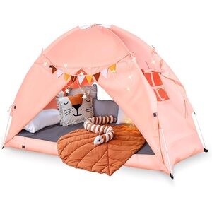 Kids' Adventure Sleepover Tent. Twin bed canopy with reinforced rods. NWT